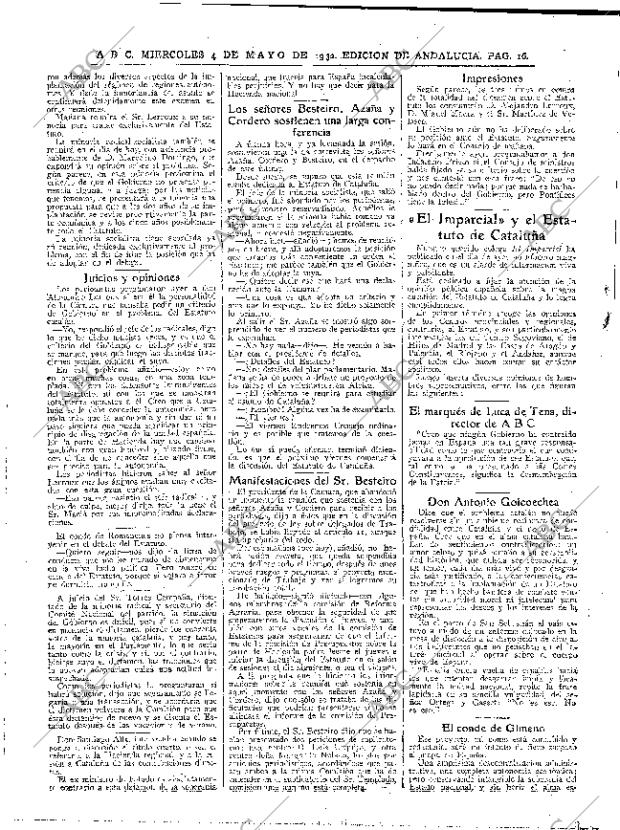 ABC SEVILLA 04-05-1932 página 16