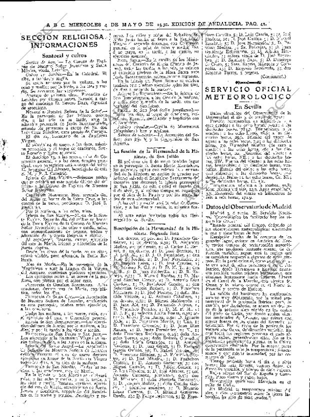 ABC SEVILLA 04-05-1932 página 41