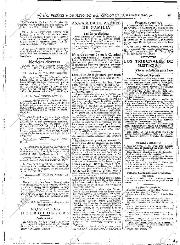 ABC MADRID 06-05-1932 página 30