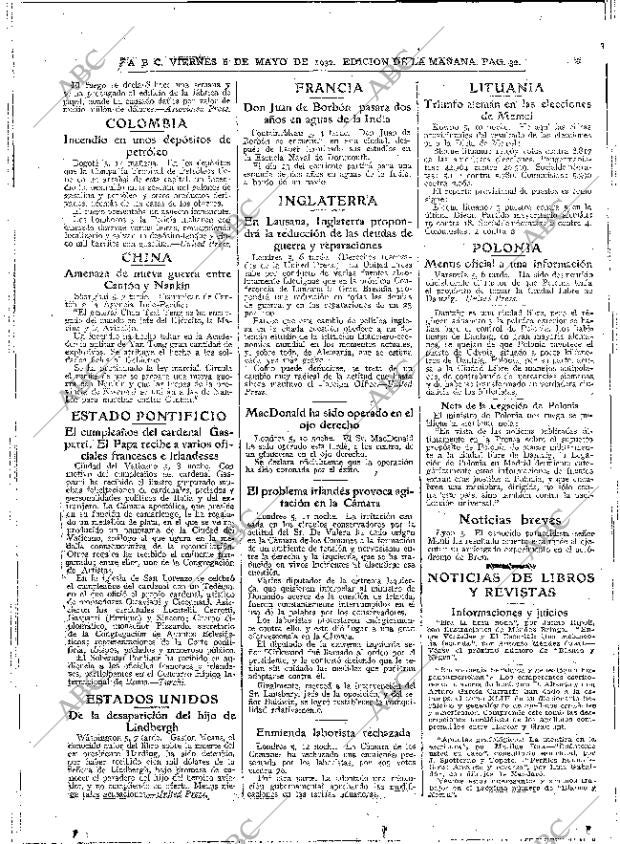 ABC MADRID 06-05-1932 página 32