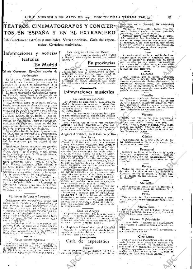 ABC MADRID 06-05-1932 página 37