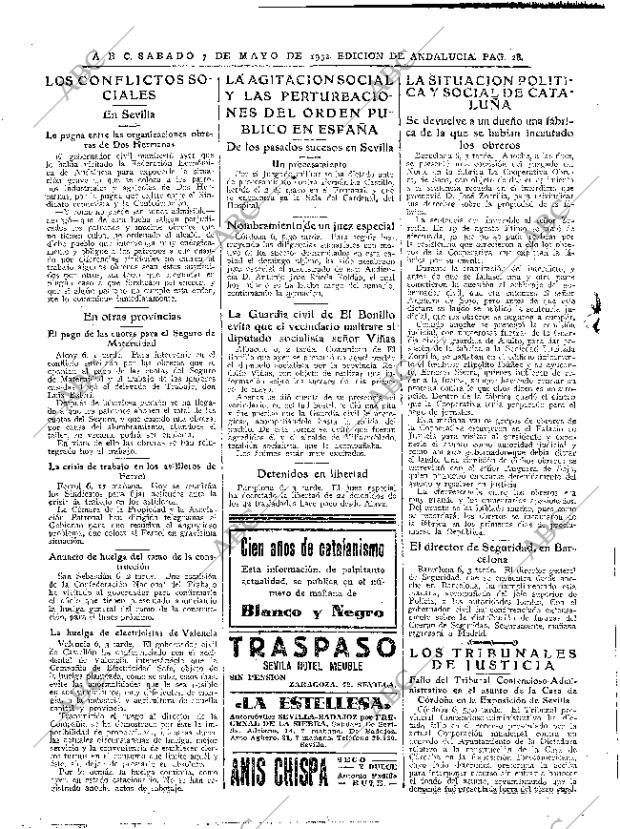 ABC SEVILLA 07-05-1932 página 28