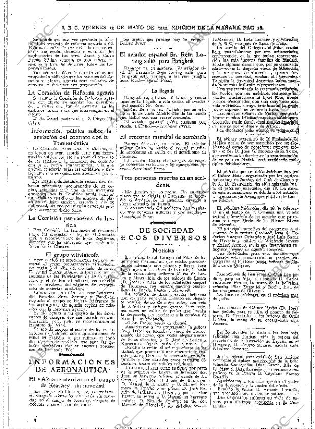 ABC MADRID 13-05-1932 página 28