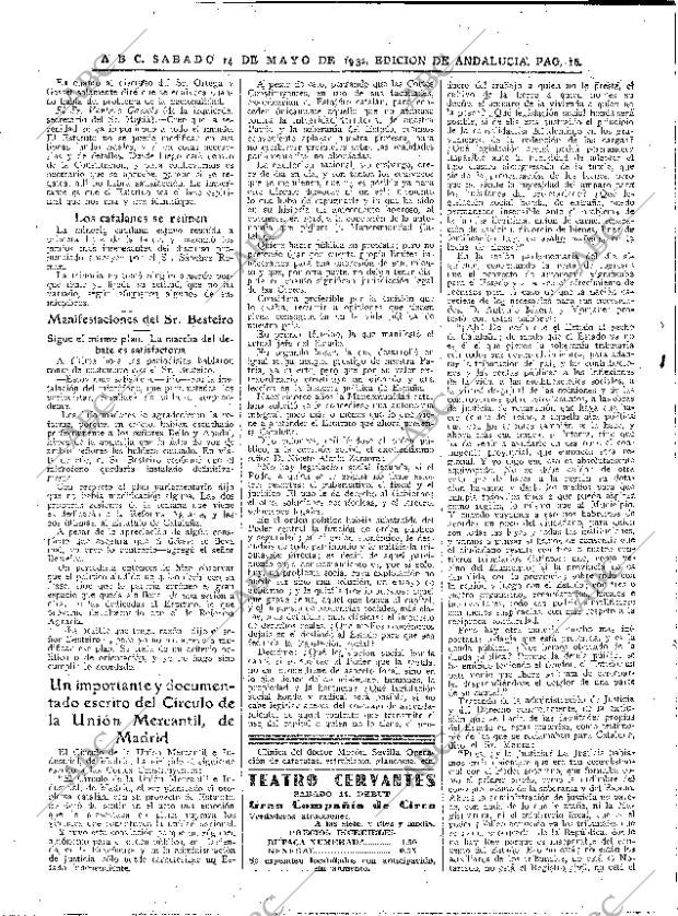ABC SEVILLA 14-05-1932 página 16