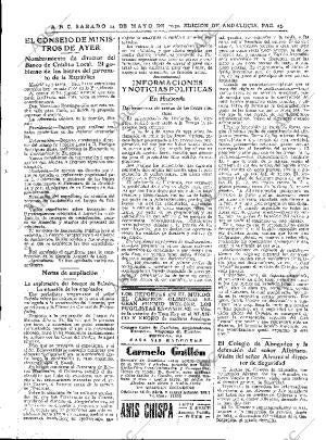 ABC SEVILLA 14-05-1932 página 25