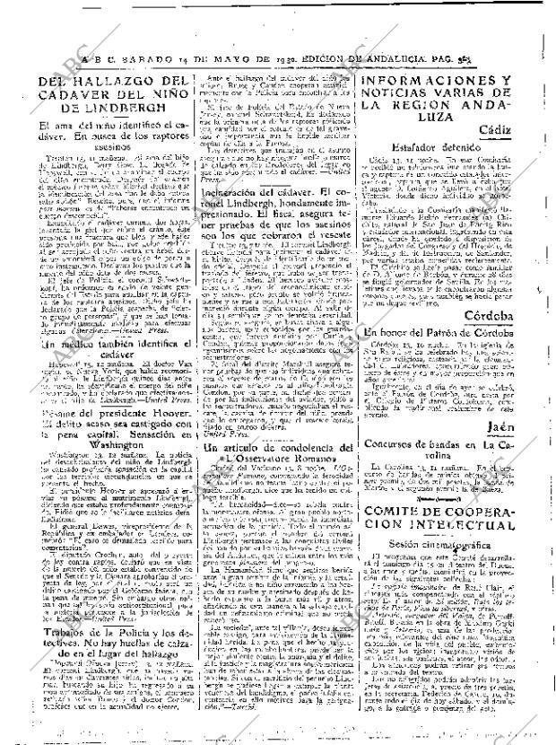 ABC SEVILLA 14-05-1932 página 30