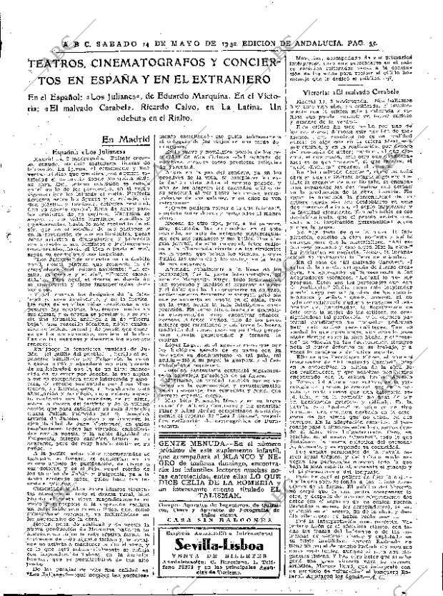 ABC SEVILLA 14-05-1932 página 35