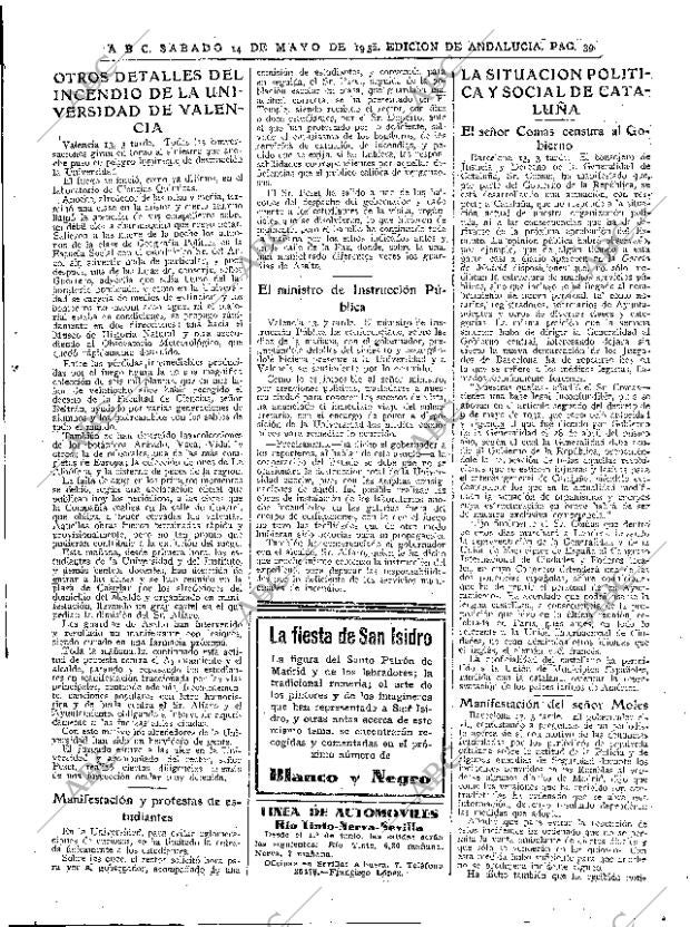 ABC SEVILLA 14-05-1932 página 39