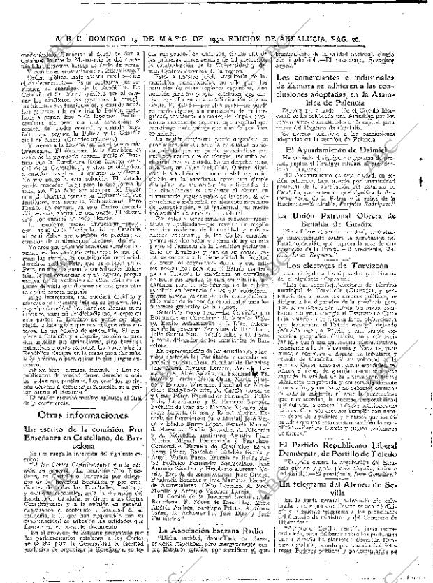 ABC SEVILLA 15-05-1932 página 18