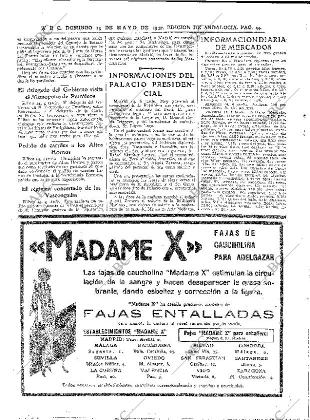 ABC SEVILLA 15-05-1932 página 44