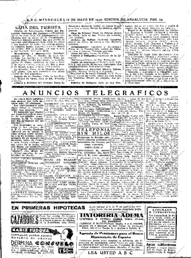 ABC SEVILLA 18-05-1932 página 43