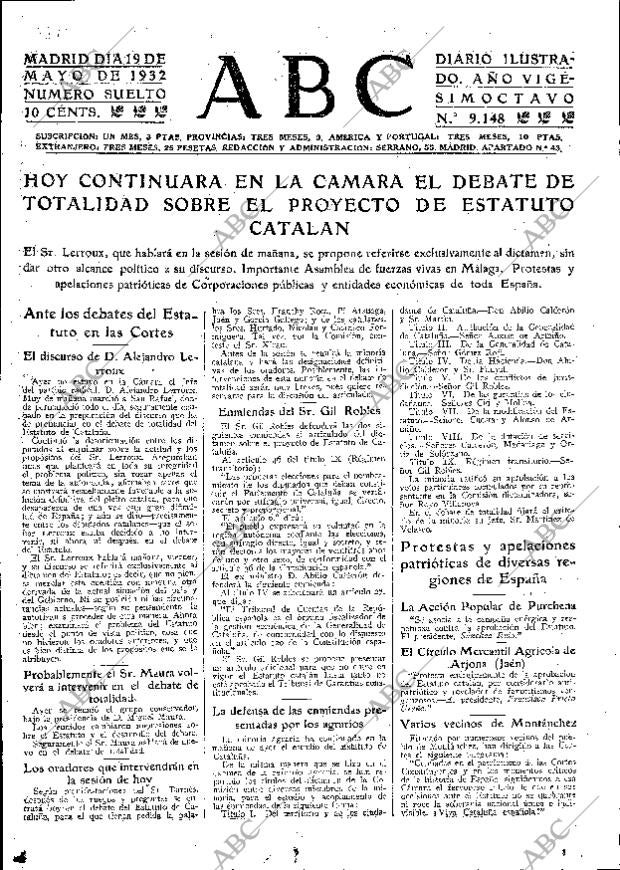 ABC MADRID 19-05-1932 página 15