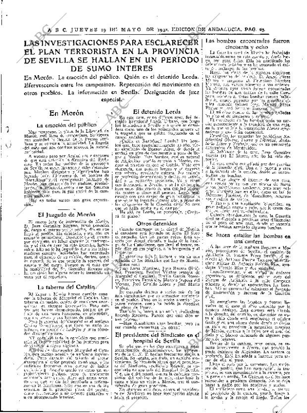 ABC SEVILLA 19-05-1932 página 23