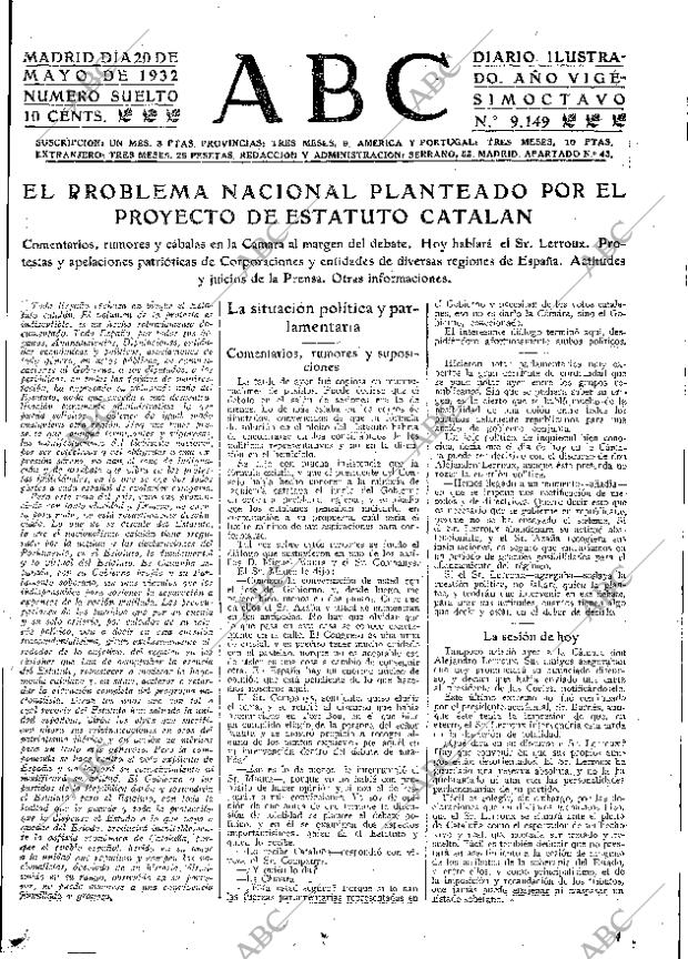 ABC MADRID 20-05-1932 página 15