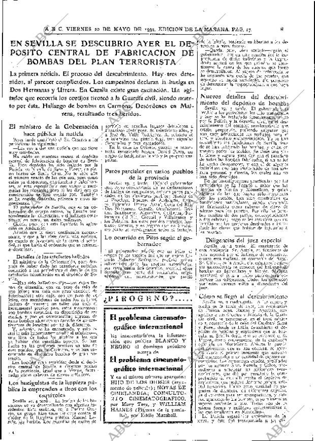ABC MADRID 20-05-1932 página 17