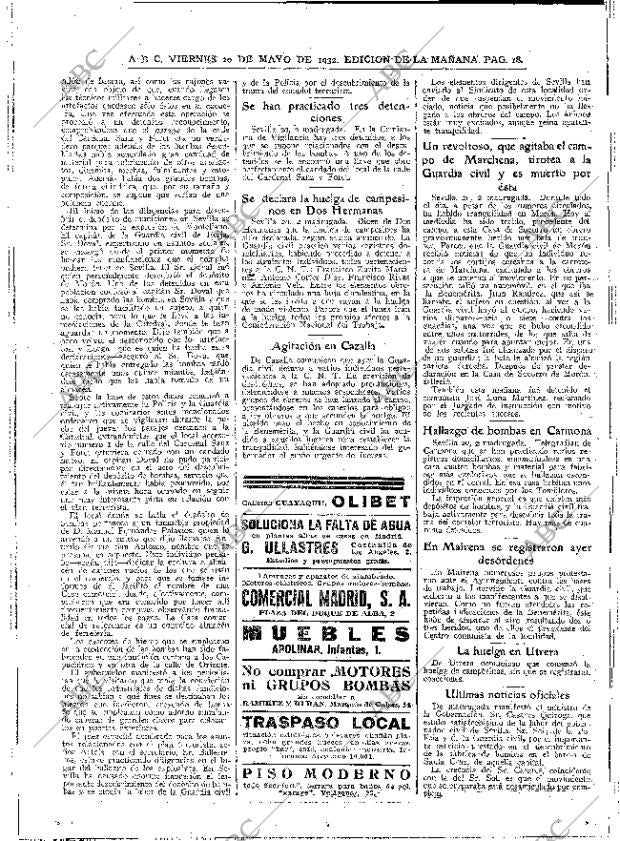 ABC MADRID 20-05-1932 página 18