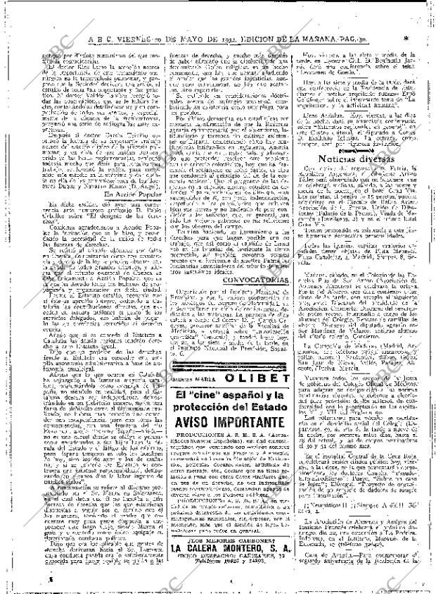 ABC MADRID 20-05-1932 página 30