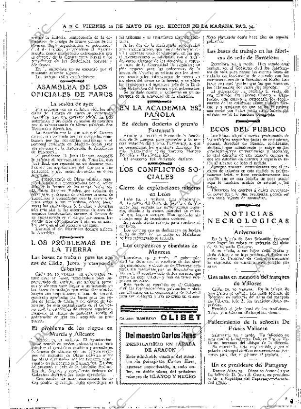 ABC MADRID 20-05-1932 página 34