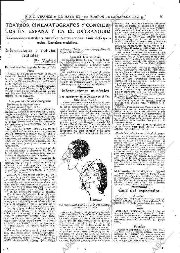 ABC MADRID 20-05-1932 página 39