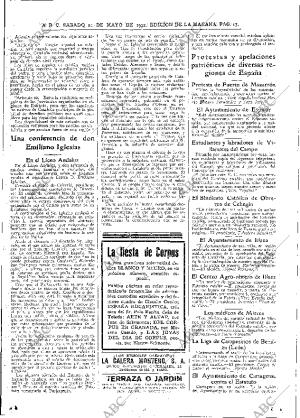 ABC MADRID 21-05-1932 página 17