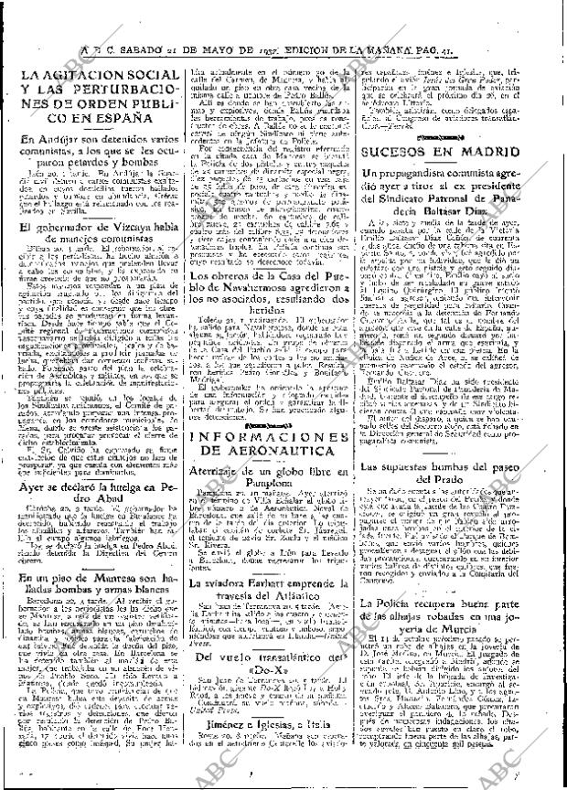 ABC MADRID 21-05-1932 página 41