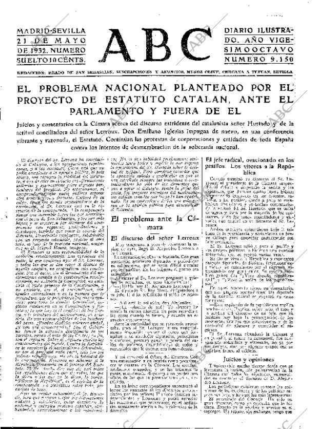 ABC SEVILLA 21-05-1932 página 15