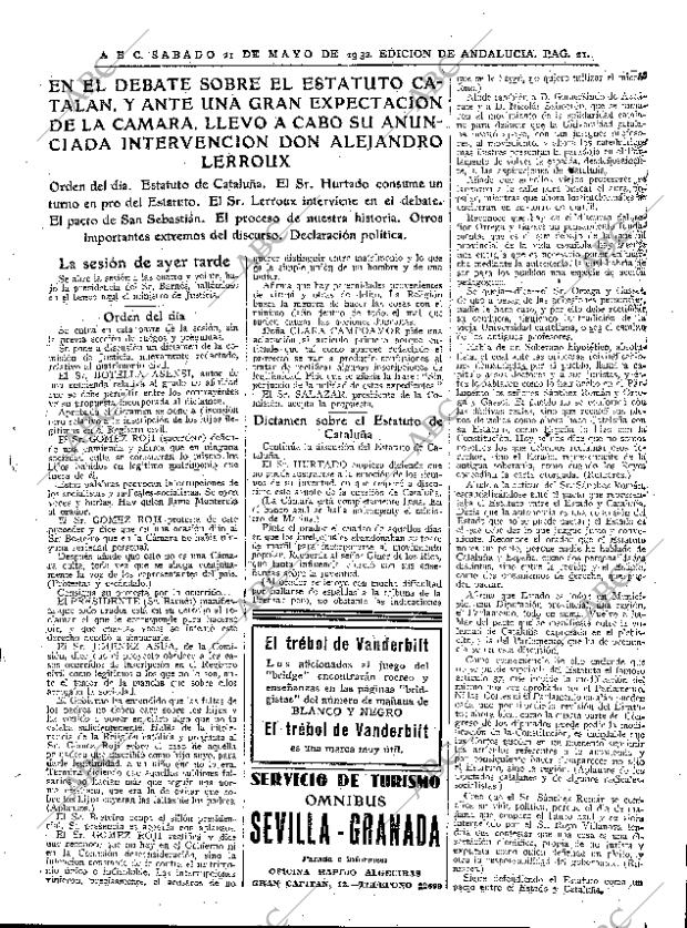 ABC SEVILLA 21-05-1932 página 21