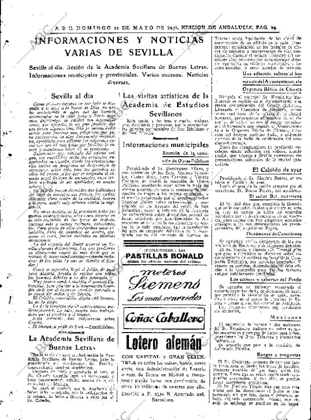 ABC SEVILLA 22-05-1932 página 27