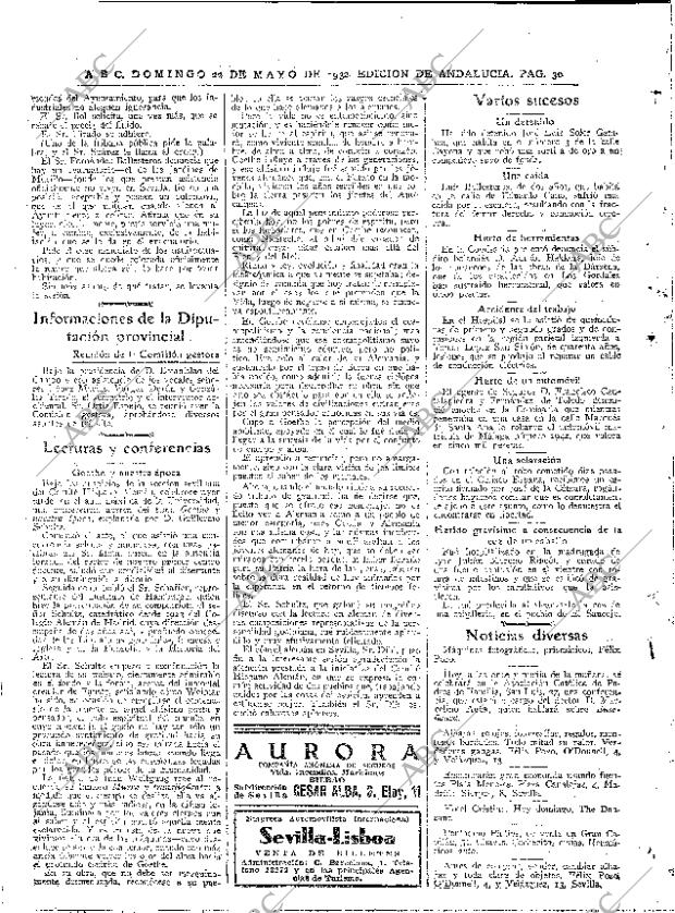 ABC SEVILLA 22-05-1932 página 28