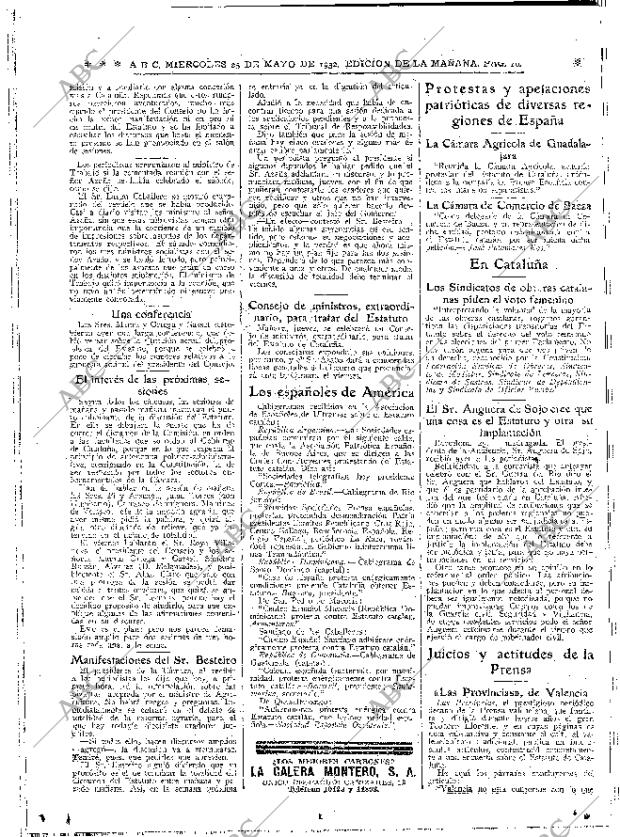 ABC MADRID 25-05-1932 página 16