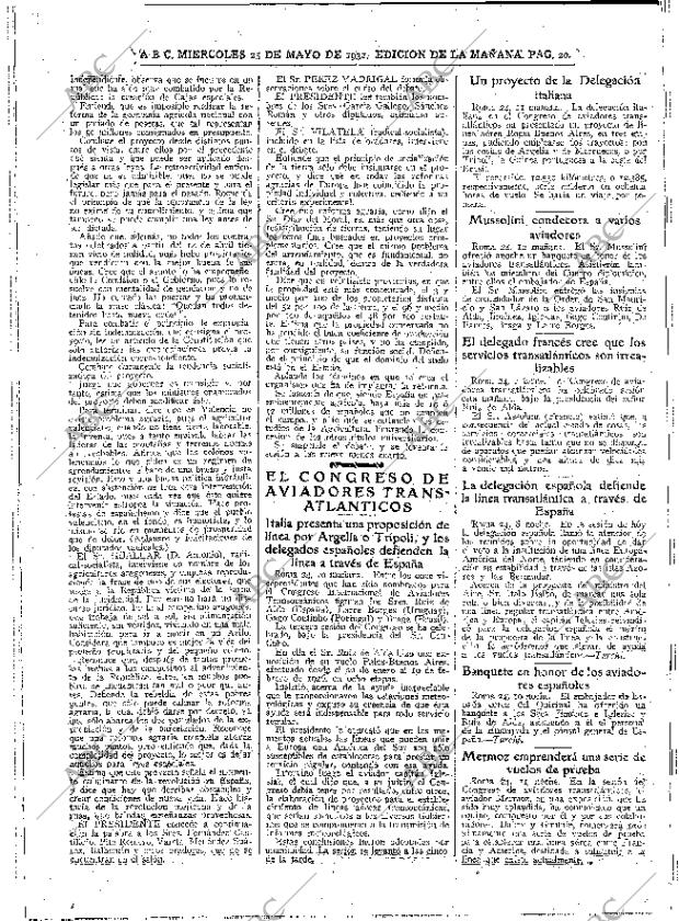 ABC MADRID 25-05-1932 página 20