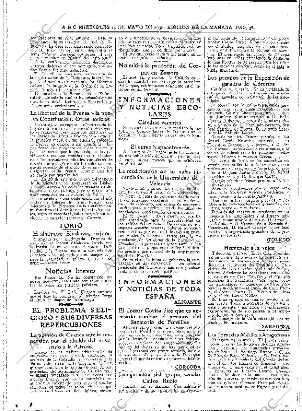 ABC MADRID 25-05-1932 página 38