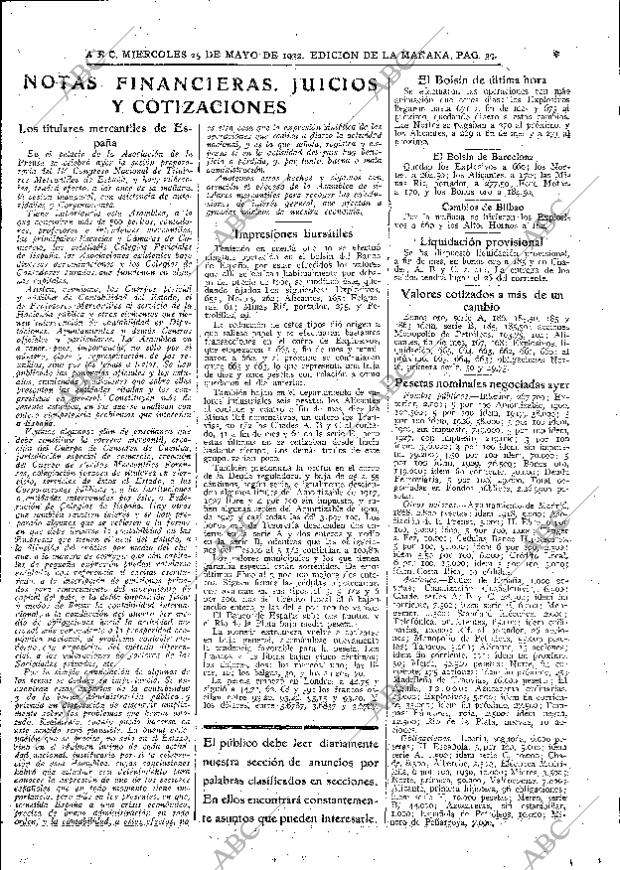 ABC MADRID 25-05-1932 página 39