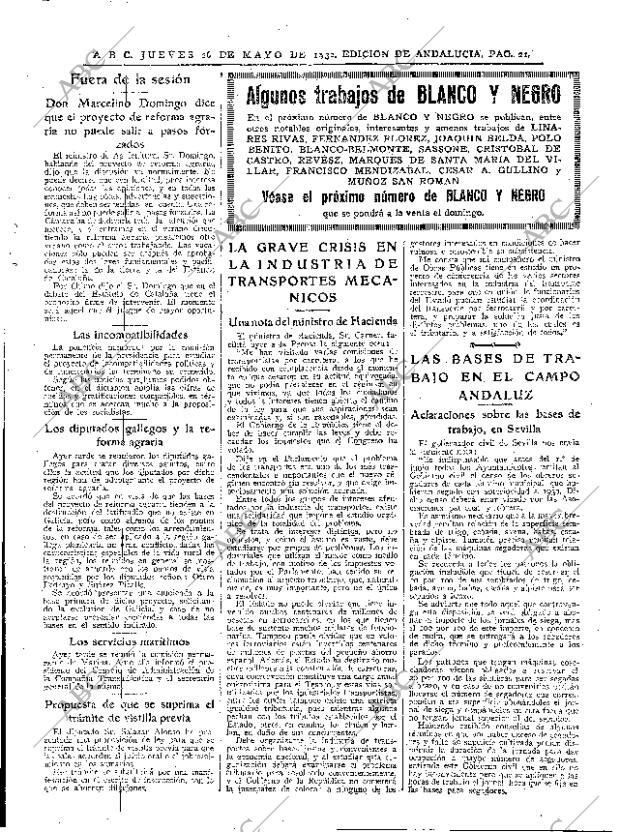 ABC SEVILLA 26-05-1932 página 13