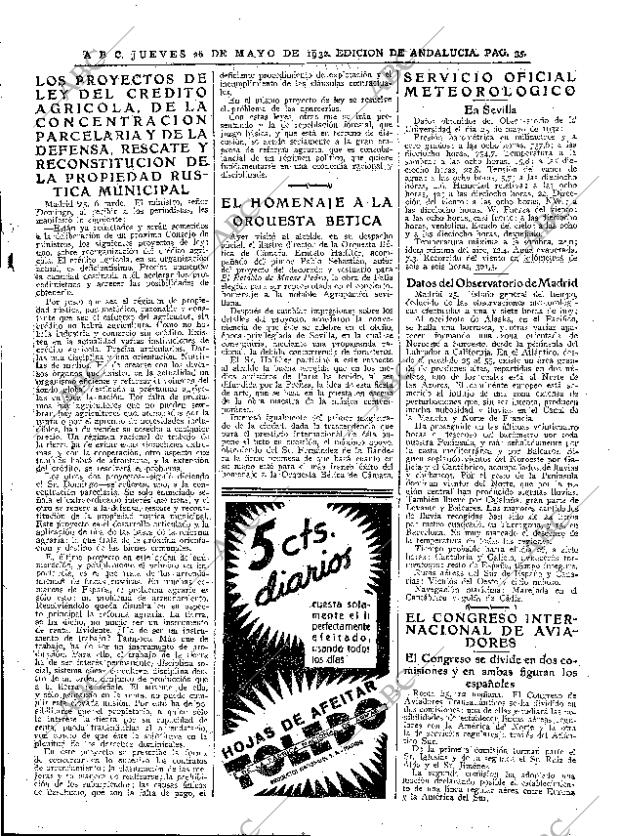 ABC SEVILLA 26-05-1932 página 27