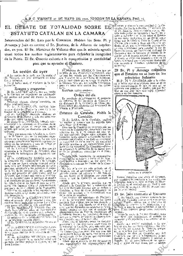 ABC MADRID 27-05-1932 página 19