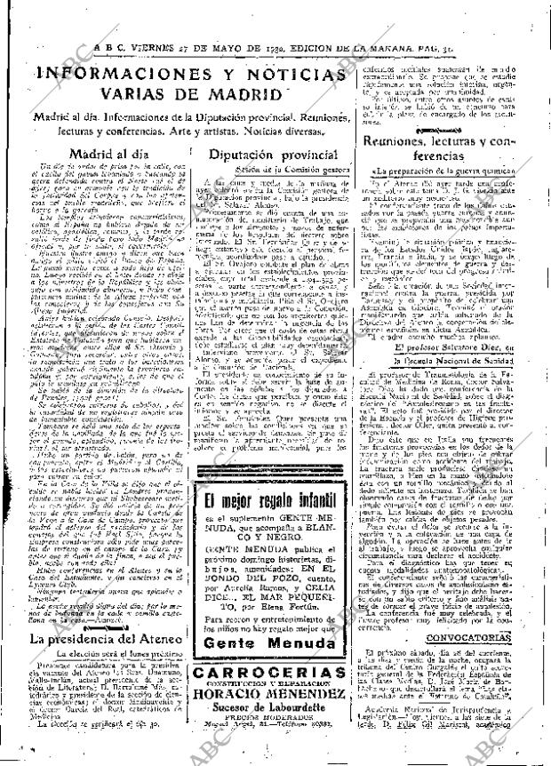 ABC MADRID 27-05-1932 página 31