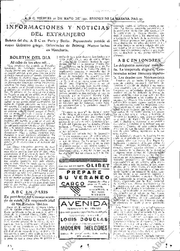 ABC MADRID 27-05-1932 página 35