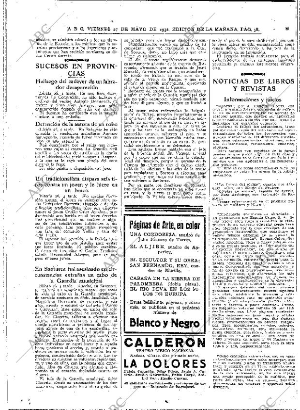 ABC MADRID 27-05-1932 página 38