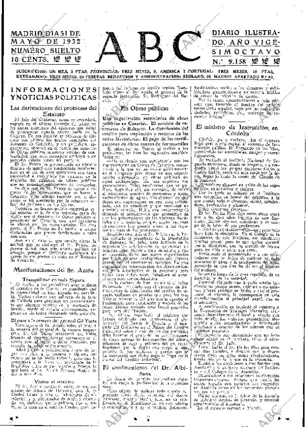 ABC MADRID 31-05-1932 página 15