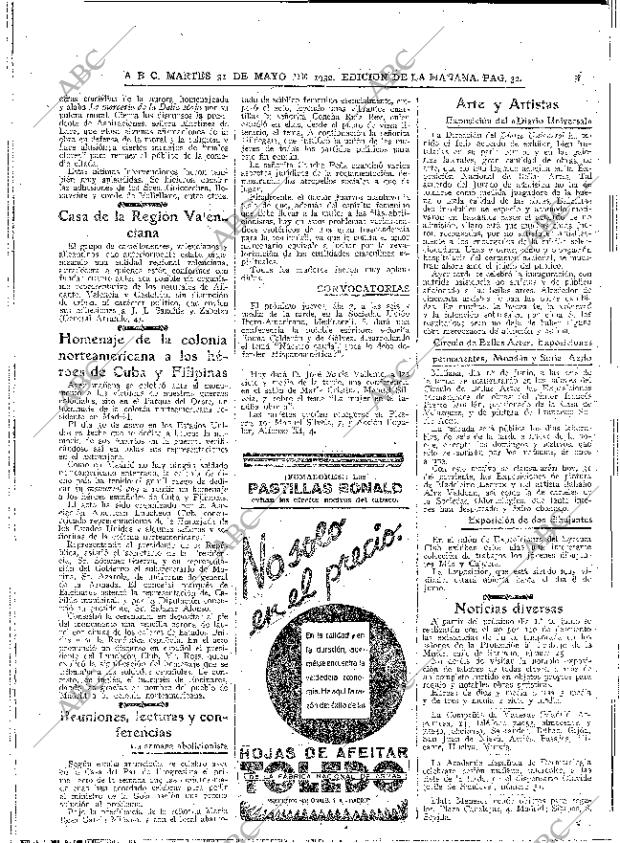 ABC MADRID 31-05-1932 página 32