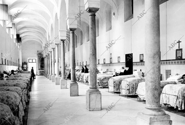 Una sala del hospital de la santa caridad