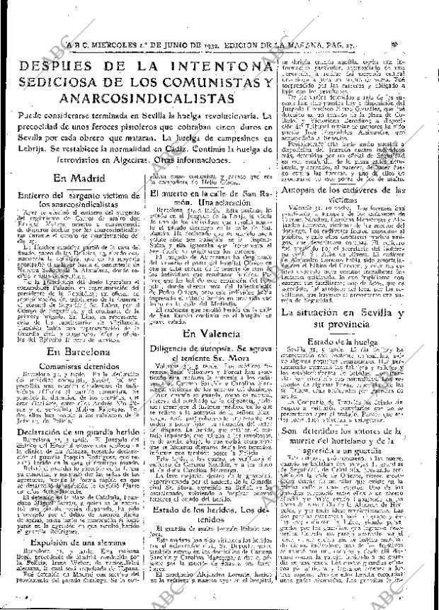 ABC MADRID 01-06-1932 página 27