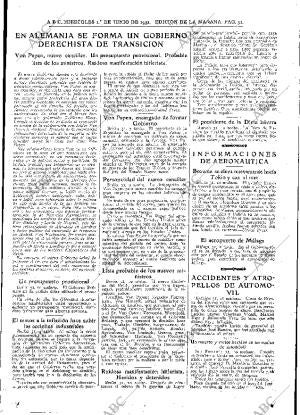 ABC MADRID 01-06-1932 página 31