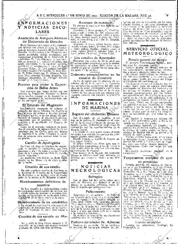 ABC MADRID 01-06-1932 página 32