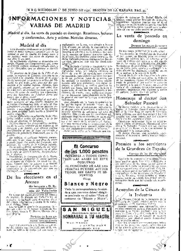 ABC MADRID 01-06-1932 página 33