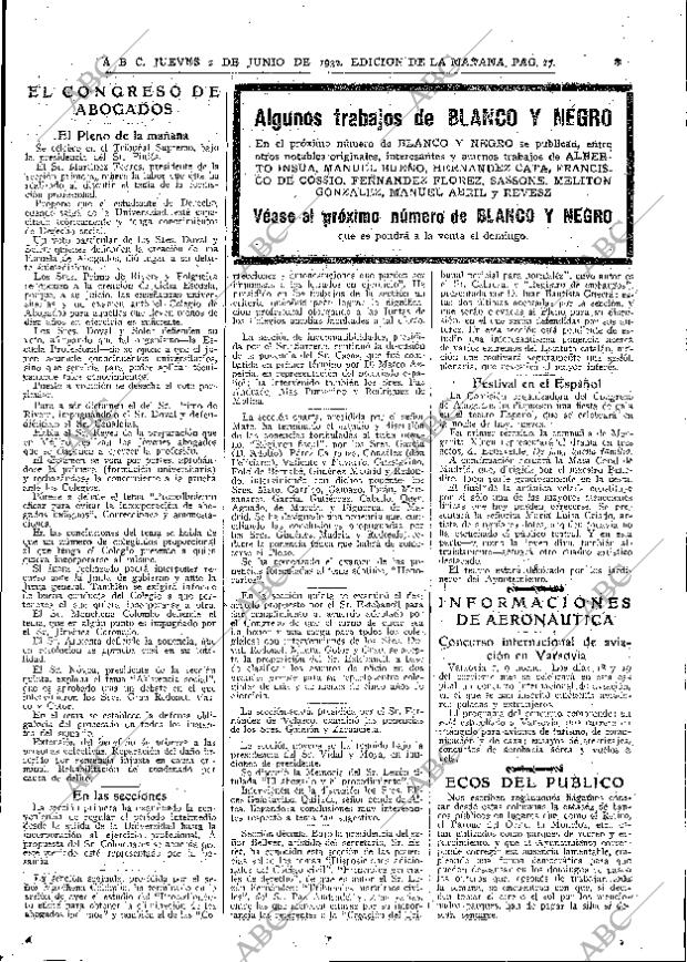 ABC MADRID 02-06-1932 página 27