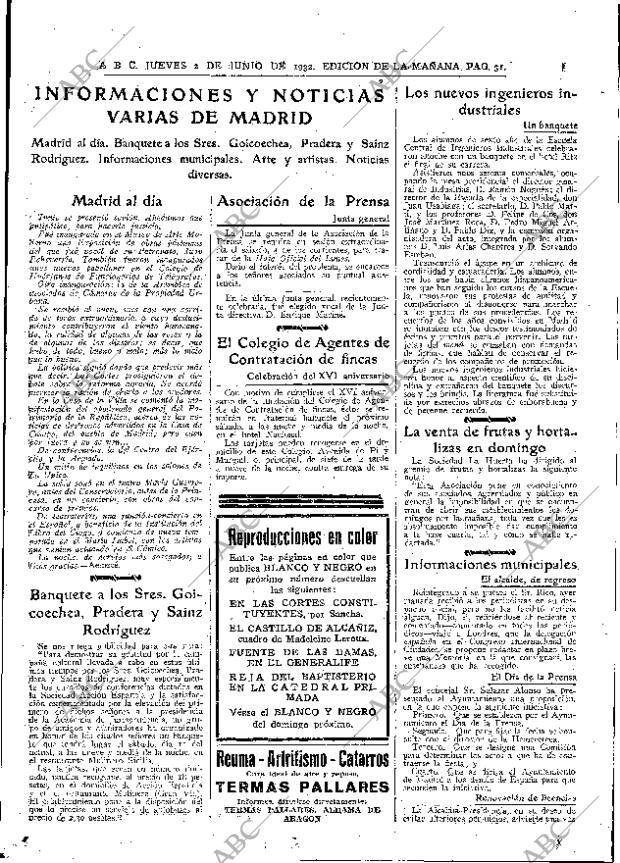 ABC MADRID 02-06-1932 página 31