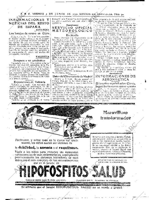 ABC SEVILLA 03-06-1932 página 32