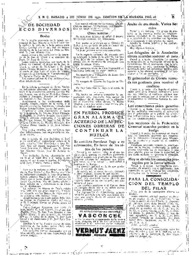 ABC MADRID 04-06-1932 página 28